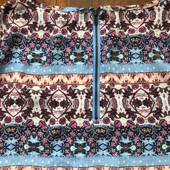 Pink Rose Patterned Blouse - Picture 5 of 6